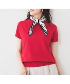 【アンタイトル/UNTITLED】の【11色展開/コットン100/アンサンブル可能】 プルオーバーニット レッド|ID: prp329100004525310 ipo3291000000032532977