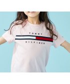 【トミーヒルフィガー/TOMMY HILFIGER / KIDS】のフラッグリブインサートTシャツ ピンクTJQ|ID: prp329100004525336 ipo3291000000032740834