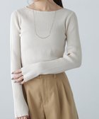 【フリーズマート/FREE'S MART】の洗える マシンウォッシャブルオーガニックコットン混ニット 人気、トレンドファッション・服の通販 founy(ファニー) ファッション Fashion レディースファッション WOMEN トップス・カットソー Tops/Tshirt ニット Knit Tops フィット Fit ベーシック Basic 洗える Washable thumbnail オフホワイト|ID: prp329100004525345 ipo3291000000032007056