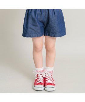 【ブランシェス/branshes / KIDS】の【WEB限定/DRC】ウエストリボンショートパンツ 人気、トレンドファッション・服の通販 founy(ファニー) ファッション Fashion キッズファッション KIDS ボトムス Bottoms/Kids ツイル Twill デニム Denim ポケット Pocket 無地 Plain Color リボン Ribbon プチプライス・低価格 Affordable おすすめ Recommend |ID:prp329100004525393