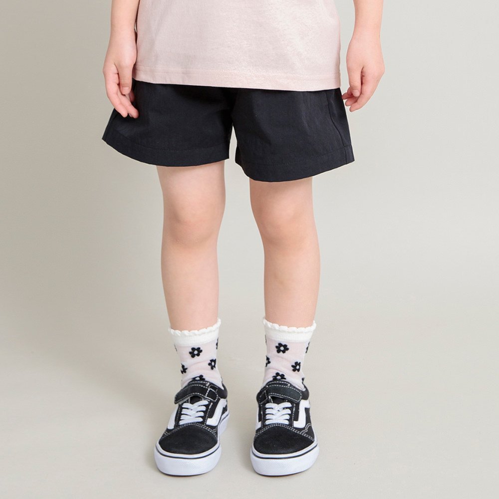 【ブランシェス/branshes / KIDS】の【WEB限定/DRC】ウエストリボンショートパンツ インテリア・キッズ・メンズ・レディースファッション・服の通販 founy(ファニー) 　ファッション　Fashion　キッズファッション　KIDS　ボトムス　Bottoms/Kids　ツイル　Twill　デニム　Denim　ポケット　Pocket　無地　Plain Color　リボン　Ribbon　プチプライス・低価格　Affordable　おすすめ　Recommend　ブラック|ID: prp329100004525393 ipo3291000000032007297