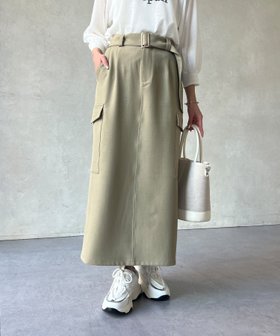 【シェトワ/Chez toi】の共ベルトナロースカート 人気、トレンドファッション・服の通販 founy(ファニー) ファッション Fashion レディースファッション WOMEN スカート Skirt ベルト Belts ギャザー Gather シンプル Simple スリット Slit タンク Tank デニム Denim パウダー Powder ラッセル Russell リラックス Relax プチプライス・低価格 Affordable おすすめ Recommend |ID:prp329100004525395