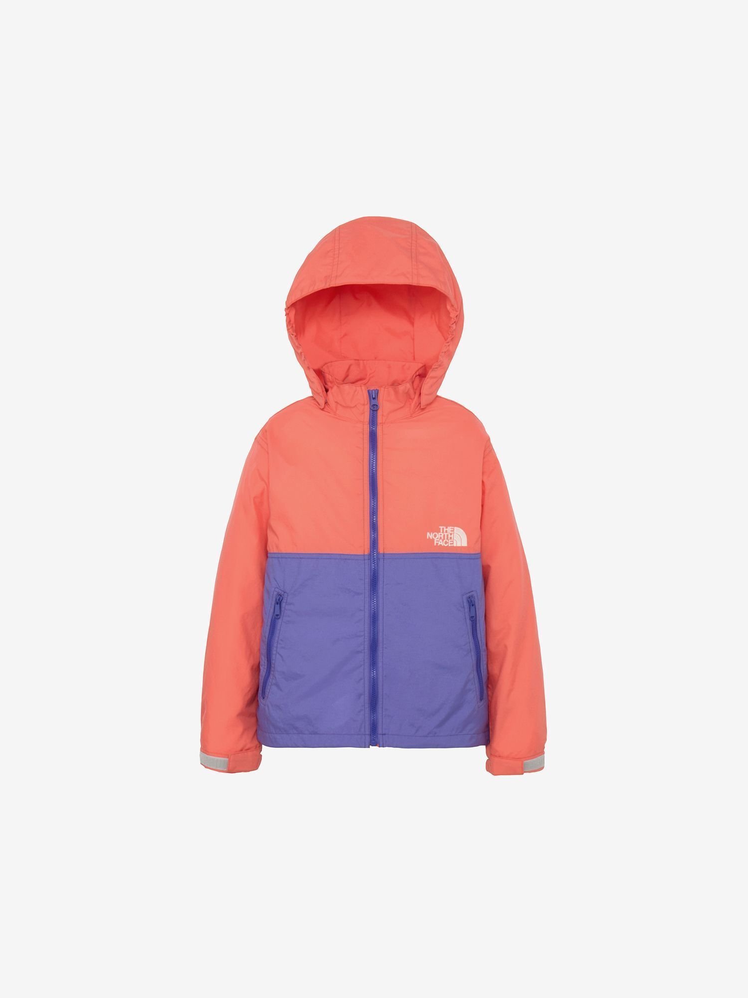 【ザ ノース フェイス/THE NORTH FACE / KIDS】の【公式】コンパクトジャケット(キッズ) インテリア・キッズ・メンズ・レディースファッション・服の通販 founy(ファニー) 　ファッション　Fashion　キッズファッション　Fashion for Kids　アウトドア　Outdoor Clothing　コンパクト　Compact, Small Size　ジャケット　Jacket, Outerwear　定番　Standard, Basic Item　リビングコーラル×ブルーアイリ|ID: prp329100004525415 ipo3291000000033461783