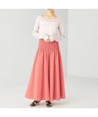 【その他のブランド/Other】のEMMEL REFINES EM シャーリング ボリューム フレアスカート PINK|ID: prp329100004525426 ipo3291000000032007433