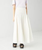 【その他のブランド/Other】のEMMEL REFINES EM シャーリング ボリューム フレアスカート WHITE|ID: prp329100004525426 ipo3291000000032007435