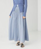 【その他のブランド/Other】のEMMEL REFINES EM シャーリング ボリューム フレアスカート 人気、トレンドファッション・服の通販 founy(ファニー) ファッション Fashion レディースファッション Fashion for Women スカート Skirts Aライン・フレアスカート A-Line & Flared Skirts 春 Spring サンダル Sandals, Summer Shoes シャーリング Shirring, Ruched シンプル Simple, Minimal スウェット / スエット Sweatshirt, Sweatwear スニーカー Sneakers, Trainers タフタ Taffeta, Structured Fabric トレンド Trend, Trending Now フィット Fit, Slim Fit フレア Flare, Flared ロング Long, Long-Length S/S・春夏 SS, Spring/Summer, Warm Season 夏 Summer 2024年 2024 2024春夏・S/S Spring/Summer 2024 SS24 thumbnail LT.BLUE|ID: prp329100004525426 ipo3291000000032725377