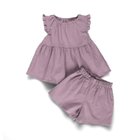 【ブランシェス/branshes / KIDS】の【WEB限定/DRC】袖フリルアソートセットアップ ピンク|ID: prp329100004525447 ipo3291000000032580018