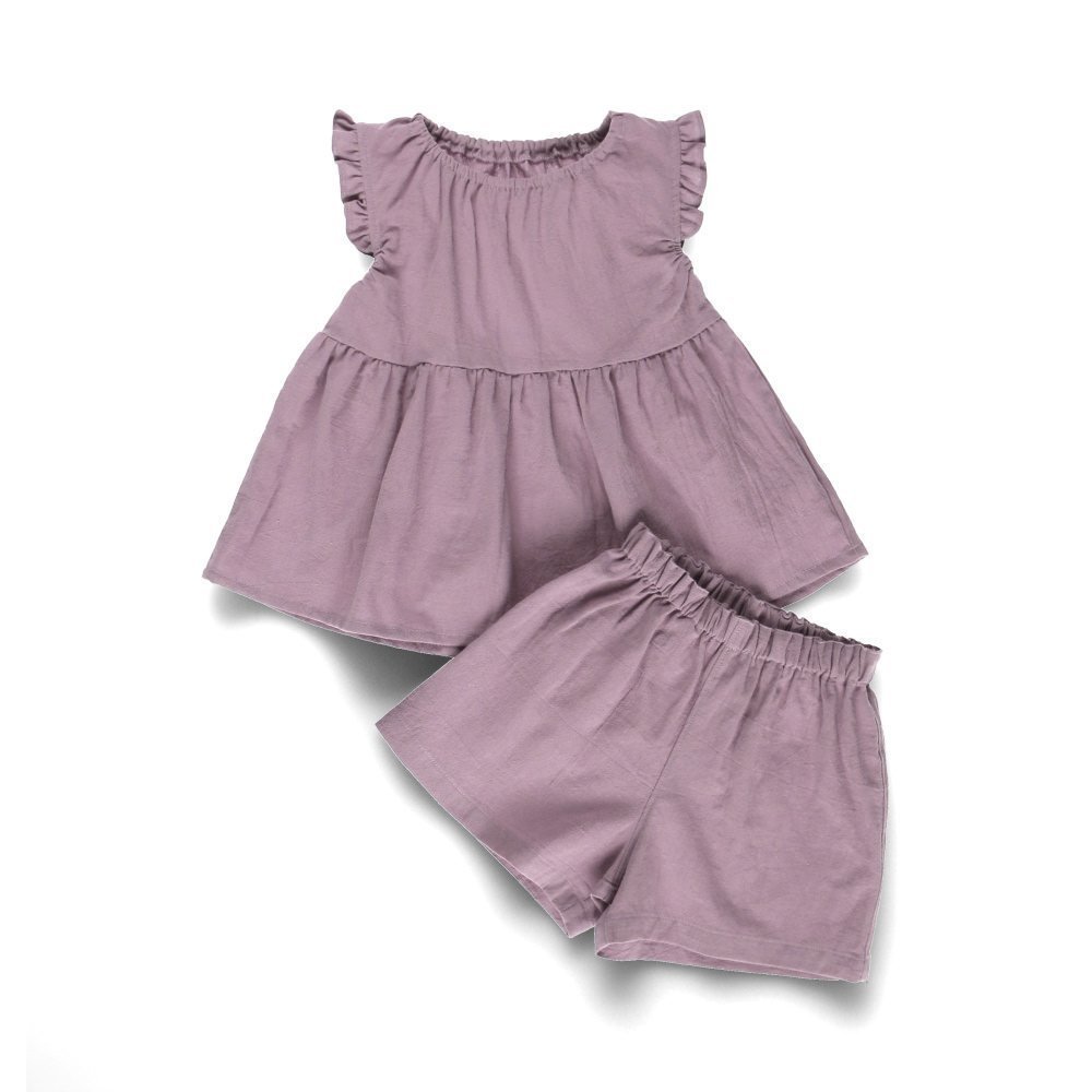 【ブランシェス/branshes / KIDS】の【WEB限定/DRC】袖フリルアソートセットアップ インテリア・キッズ・メンズ・レディースファッション・服の通販 founy(ファニー) 　ファッション　Fashion　キッズファッション　KIDS Children’s Clothing　キュロット　Culottes　ギャザー　Gather　切替　Switching　セットアップ　Set Up　フリル　Frills　ボトム　Bottom　ポケット　Pocket　無地　Plain Color　プチプライス・低価格　Affordable　おすすめ　Recommend　夏　Summer　ピンク|ID: prp329100004525447 ipo3291000000032580018