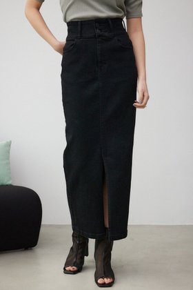 【アズール バイ マウジー/AZUL by moussy】のAZUL DENIM ハイウエストスカート 人気、トレンドファッション・服の通販 founy(ファニー) ファッション Fashion レディースファッション WOMEN スカート Skirt 2024年 2024 2024-2025秋冬・A/W Aw/Autumn/Winter/Fw/Fall/2024-2025 おすすめ Recommend スリット Slit A/W・秋冬 Aw・Autumn/Winter・Fw・Fall-Winter |ID:prp329100004525466