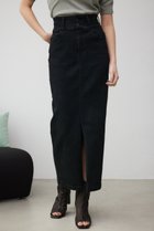 【アズール バイ マウジー/AZUL by moussy】のAZUL DENIM ハイウエストスカート 人気、トレンドファッション・服の通販 founy(ファニー) ファッション Fashion レディースファッション WOMEN スカート Skirt 2024年 2024 2024-2025秋冬・A/W Aw/Autumn/Winter/Fw/Fall/2024-2025 おすすめ Recommend スリット Slit A/W・秋冬 Aw・Autumn/Winter・Fw・Fall-Winter thumbnail BLK|ID: prp329100004525466 ipo3291000000032007621