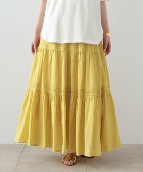【インディヴィ/INDIVI】のティアードレーススカート 人気、トレンドファッション・服の通販 founy(ファニー) ファッション Fashion レディースファッション WOMEN スカート Skirt インド India シンプル Simple ティアードスカート Tiered Skirt レース Race 切替 Switching |ID:prp329100004525468
