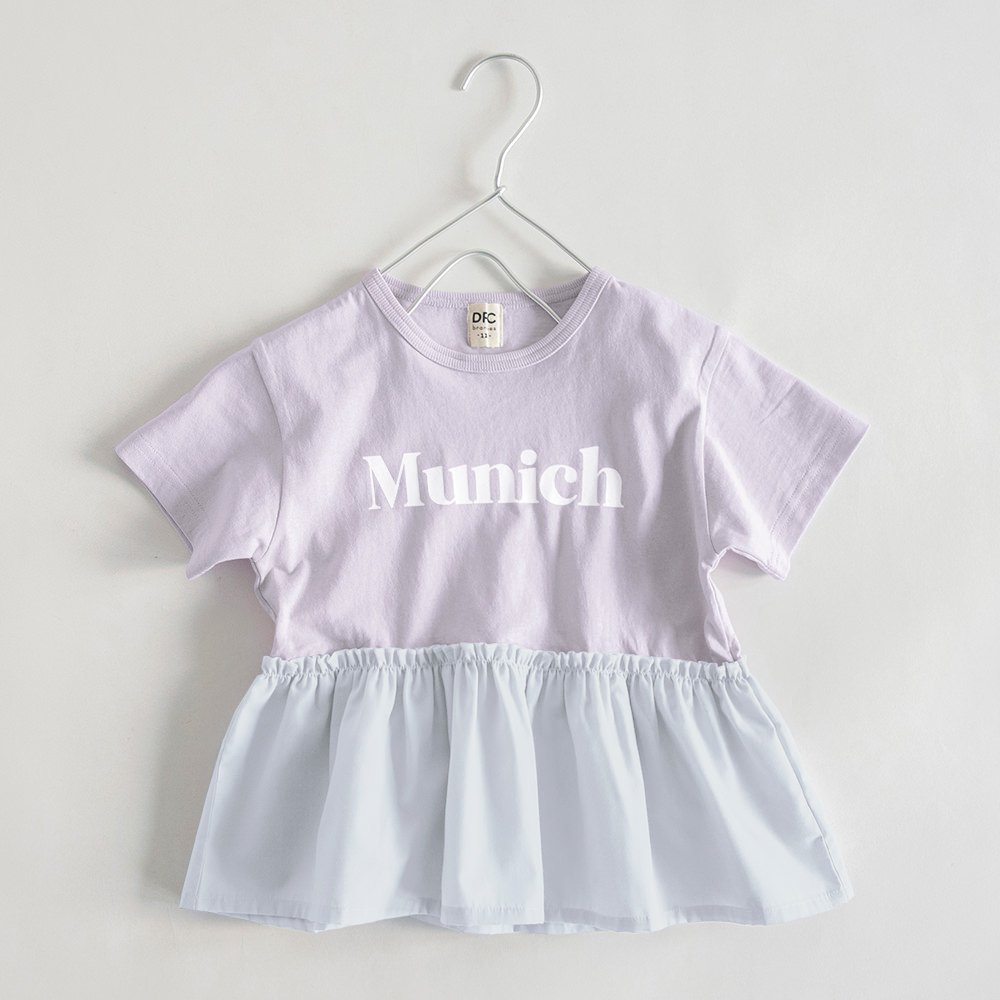 【ブランシェス/branshes / KIDS】の【WEB限定/DRC/綿100%】異素材切替ロゴ半袖Tシャツ 人気、トレンドファッション・服の通販 founy(ファニー) 　ファッション　Fashion　キッズファッション　KIDS Children’s Clothing　おすすめ　Recommend　プリント　Print　切替　Switching　半袖　Short Sleeve　吸水　Water Absorption　 other-1|ID: prp329100004525475 ipo3291000000032581142
