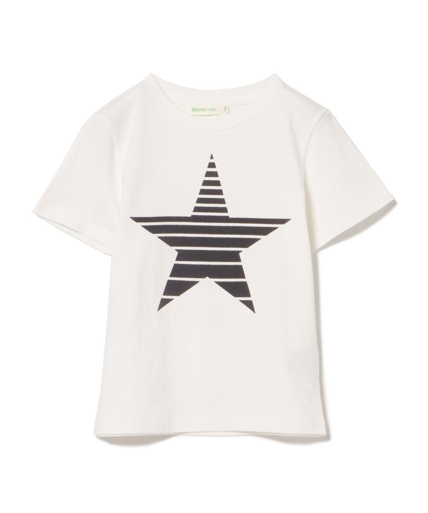 【その他のブランド/Other】の星 フロッキー Tシャツ (90~150cm) インテリア・キッズ・メンズ・レディースファッション・服の通販 founy(ファニー) 　ファッション　Fashion　キッズファッション　KIDS　ガーリー　Girly　クール　Cool　ビッグ　Big　ボーダー　Border　定番　Standard　OFF_WHITE|ID: prp329100004525479 ipo3291000000032098024