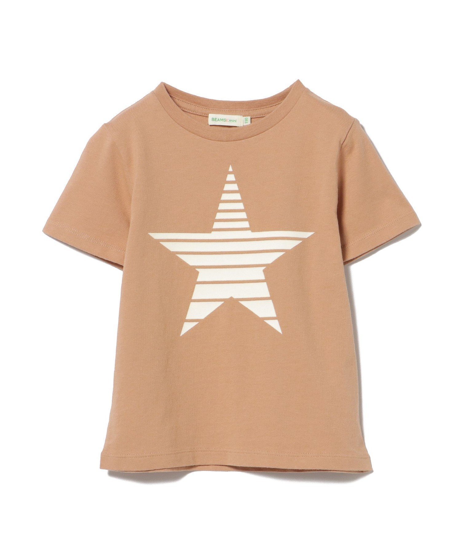 【その他のブランド/Other】の星 フロッキー Tシャツ (90~150cm) インテリア・キッズ・メンズ・レディースファッション・服の通販 founy(ファニー) 　ファッション　Fashion　キッズファッション　KIDS　ガーリー　Girly　クール　Cool　ビッグ　Big　ボーダー　Border　定番　Standard　ORANGE|ID: prp329100004525479 ipo3291000000032098026