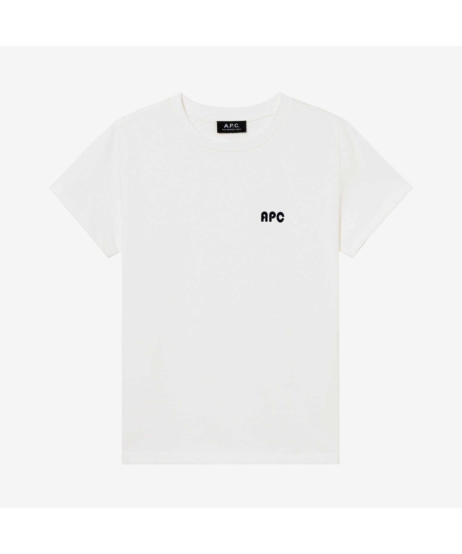 【アーペーセー/A.P.C.】のTシャツ 406 F インテリア・キッズ・メンズ・レディースファッション・服の通販 founy(ファニー) 　ファッション　Fashion　レディースファッション　Ladies' Fashion Online　トップス・カットソー　Tops/Tshirt　シャツ/ブラウス　Shirts/Blouses　ロング / Tシャツ　T-Shirts　ストレート　Straight　白|ID: prp329100004525480 ipo3291000000032690272