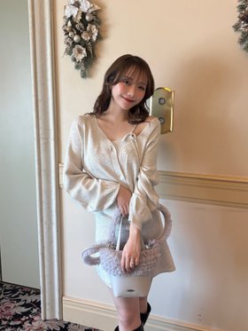 【リリーブラウン/Lily Brown】の3ピースニットセットアップ 人気、トレンドファッション・服の通販 founy(ファニー) ファッション Fashion レディースファッション WOMEN トップス・カットソー Tops/Tshirt ニット Knit Tops カーディガン Cardigan セットアップ Set Up メランジ Melange ラベンダー Lavender エレガント 上品 Elegant 人気 Popularity 台形 Trapezoid |ID:prp329100004525489