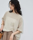 【バンヤードストーム/BARNYARDSTORM】の【新色追加】ライトペーパーニット 人気、トレンドファッション・服の通販 founy(ファニー) ファッション Fashion レディースファッション WOMEN トップス・カットソー Tops/Tshirt ニット Knit Tops おすすめ Recommend インナー Inner ショート Short トレンド Trend リラックス Relax thumbnail ベージュ55|ID: prp329100004525498 ipo3291000000032007769
