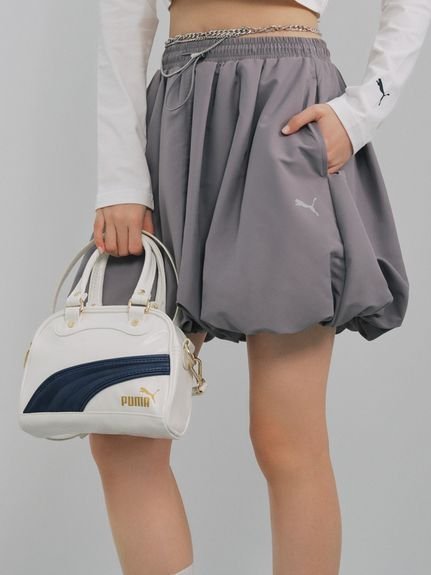 【リリーブラウン/Lily Brown】の【LILY BROWN×PUMA】バルーンスカート インテリア・キッズ・メンズ・レディースファッション・服の通販 founy(ファニー) 　ファッション　Fashion　レディースファッション　WOMEN　スカート　Skirt　カットソー　Cut And Sew　スポーツ　Sports　トレンド　Trend　バルーン　Balloon　プリント　Print　別注　Special Order　ワンポイント　One Point　CGRY[007]|ID: prp329100004525503 ipo3291000000032007787