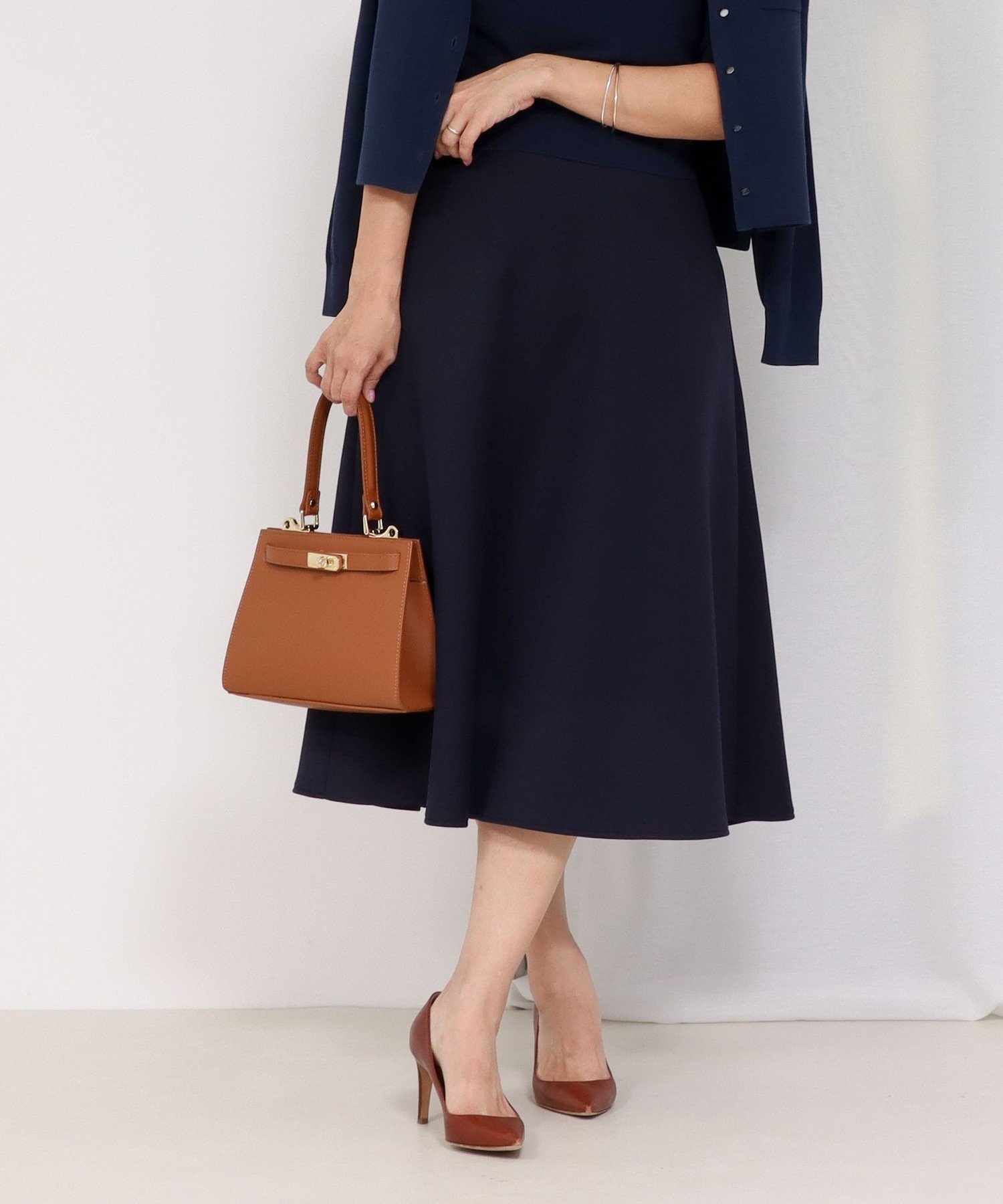 【ノーリーズ/NOLLEY'S】の【松葉 別注サイズあり】ウォッシャブルエアボールフレアスカート 人気、トレンドファッション・服の通販 founy(ファニー) 　ファッション　Fashion　レディースファッション　WOMEN　スカート　Skirt　Aライン/フレアスカート　Flared A-Line Skirts　2025年　2025　2025春夏・S/S　Ss,Spring/Summer,2025　おすすめ　Recommend　ストレッチ　Stretch　スニーカー　Sneakers　スポーツ　Sports　セレモニー　Ceremony　フォルム　Form　フレア　Flare　ブルゾン　Blouson　エレガント 上品　Elegant　人気　Popularity　別注　Special Order　 other-1|ID: prp329100004525505 ipo3291000000032007789