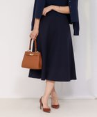 【ノーリーズ/NOLLEY'S】の【松葉 別注サイズあり】ウォッシャブルエアボールフレアスカート ネイビー|ID: prp329100004525505 ipo3291000000032007791