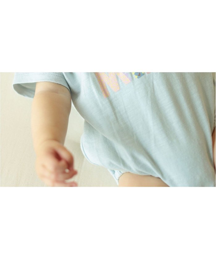【その他のブランド/Other】の【WEB限定】フラワーロゴ ロンパース(70~80cm) インテリア・キッズ・メンズ・レディースファッション・服の通販 founy(ファニー) https://founy.com/ ファッション Fashion キッズファッション KIDS フラワー Flower プリント Print ロンパース Rompers |ID: prp329100004525535 ipo3291000000032080401