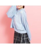【ピンク ラテ/PINK-latte / KIDS】の【セットアイテム】ナンバリングメッシュ+ロンT ブルー|ID: prp329100004525541 ipo3291000000032007921