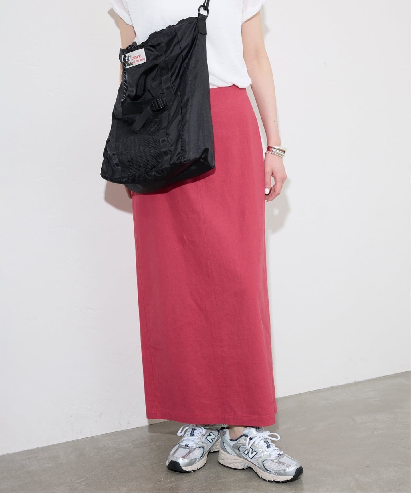 【スローブ イエナ/SLOBE IENA】のリネンレーヨンアイラインスカート インテリア・キッズ・メンズ・レディースファッション・服の通販 founy(ファニー) 　ファッション　Fashion　レディースファッション　WOMEN　スカート　Skirt　2025年　2025　2025春夏・S/S　Ss,Spring/Summer,2025　コンパクト　Compact　ストレッチ　Stretch　ベーシック　Basic　リネン　Linen　リラックス　Relax　ピンク|ID: prp329100004525545 ipo3291000000032007936