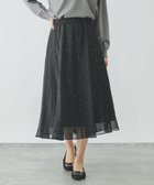 【グローバルワーク/GLOBAL WORK】のエアリーリラックスミディスカート/253492 人気、トレンドファッション・服の通販 founy(ファニー) ファッション Fashion レディースファッション Ladies' Fashion Online スカート Skirt ギャザー Gather スウェット Sweat デニム Denim フレア Flare ポケット Pocket 楽ちん Easy ビジネス 仕事 通勤 Business thumbnail ブラックドット01|ID: prp329100004525548 ipo3291000000032303756