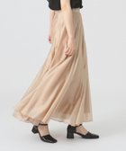 【ビームス ウイメン/BEAMS】のエアリー シアー フレア スカート ロング丈 涼しい BEIGE|ID: prp329100004525573 ipo3291000000032712502