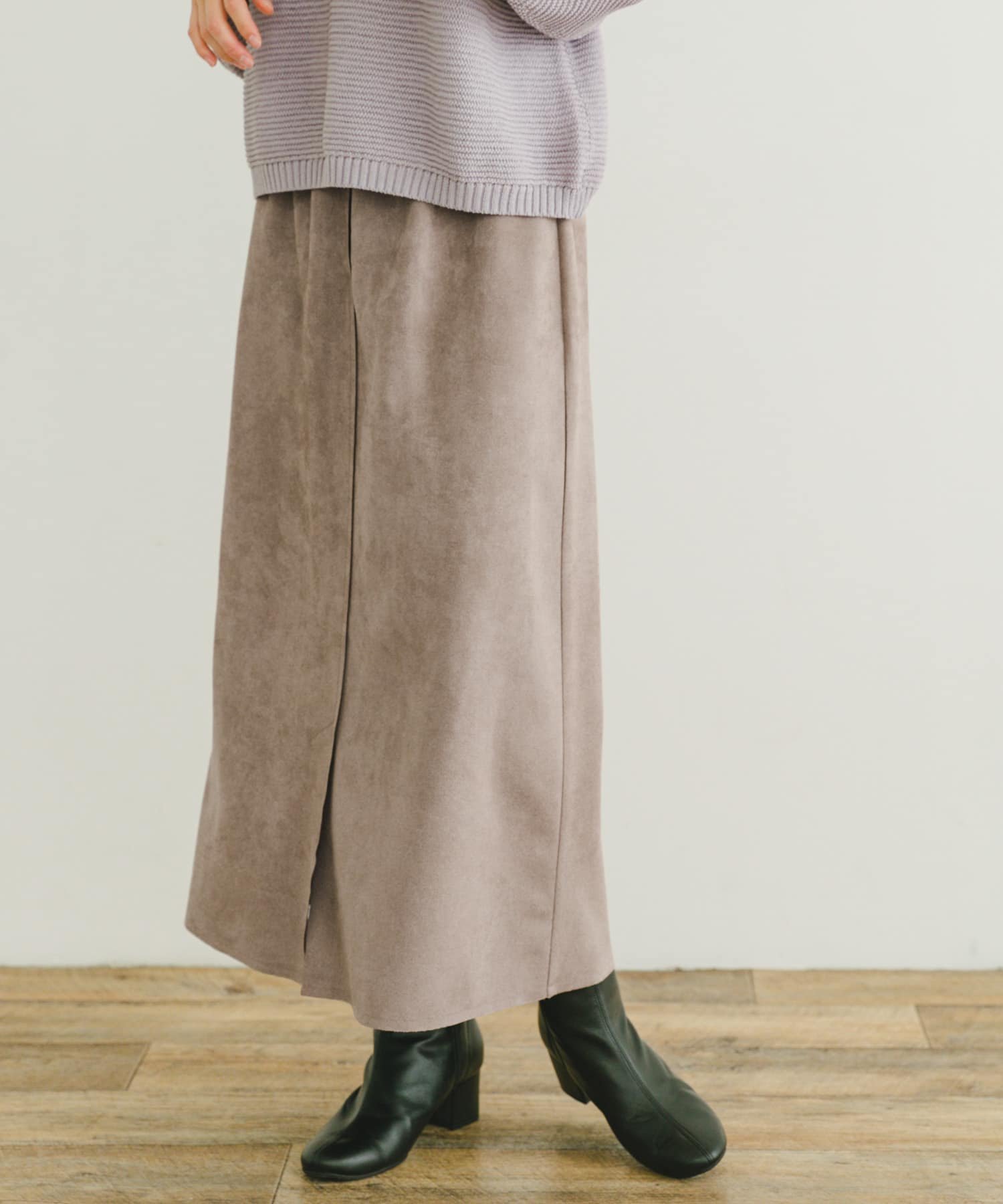 【その他のブランド/Other】のペンシルタイトスカート インテリア・キッズ・メンズ・レディースファッション・服の通販 founy(ファニー) 　ファッション　Fashion　レディースファッション　WOMEN　スカート　Skirt　2024年　2024　2024-2025秋冬・A/W　Aw/Autumn/Winter/Fw/Fall/2024-2025　冬　Winter　クール　Cool　シンプル　Simple　タイトスカート　Tight Skirt　フェイクスエード　Faux Suede　フェイス　Face　ベーシック　Basic　ペンシル　Pencil　A/W・秋冬　Aw・Autumn/Winter・Fw・Fall-Winter　MOC|ID: prp329100004525583 ipo3291000000032008102