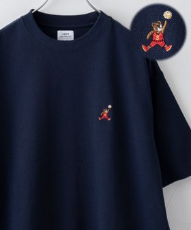 【コーエン/COEN】のスポーツベア刺繍クルーネックTシャツ 人気、トレンドファッション・服の通販 founy(ファニー) ファッション Fashion レディースファッション WOMEN トップス・カットソー Tops/Tshirt シャツ/ブラウス Shirts/Blouses ロング / Tシャツ T-Shirts おすすめ Recommend キャラクター Character シンプル Simple スポーツ Sports ポロシャツ Polo Shirt モチーフ Motif 夏 Summer 春 Spring S/S・春夏 Ss・Spring/Summer 無地 Plain Color 鹿の子 Pique |ID:prp329100004525584
