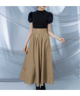 【ノエラ/Noela】のギャザーデザインフレアスカート 人気、トレンドファッション・服の通販 founy(ファニー) ファッション Fashion レディースファッション WOMEN スカート Skirt Aライン/フレアスカート Flared A-Line Skirts ベーシック Basic ポケット Pocket エレガント 上品 Elegant |ID:prp329100004525604