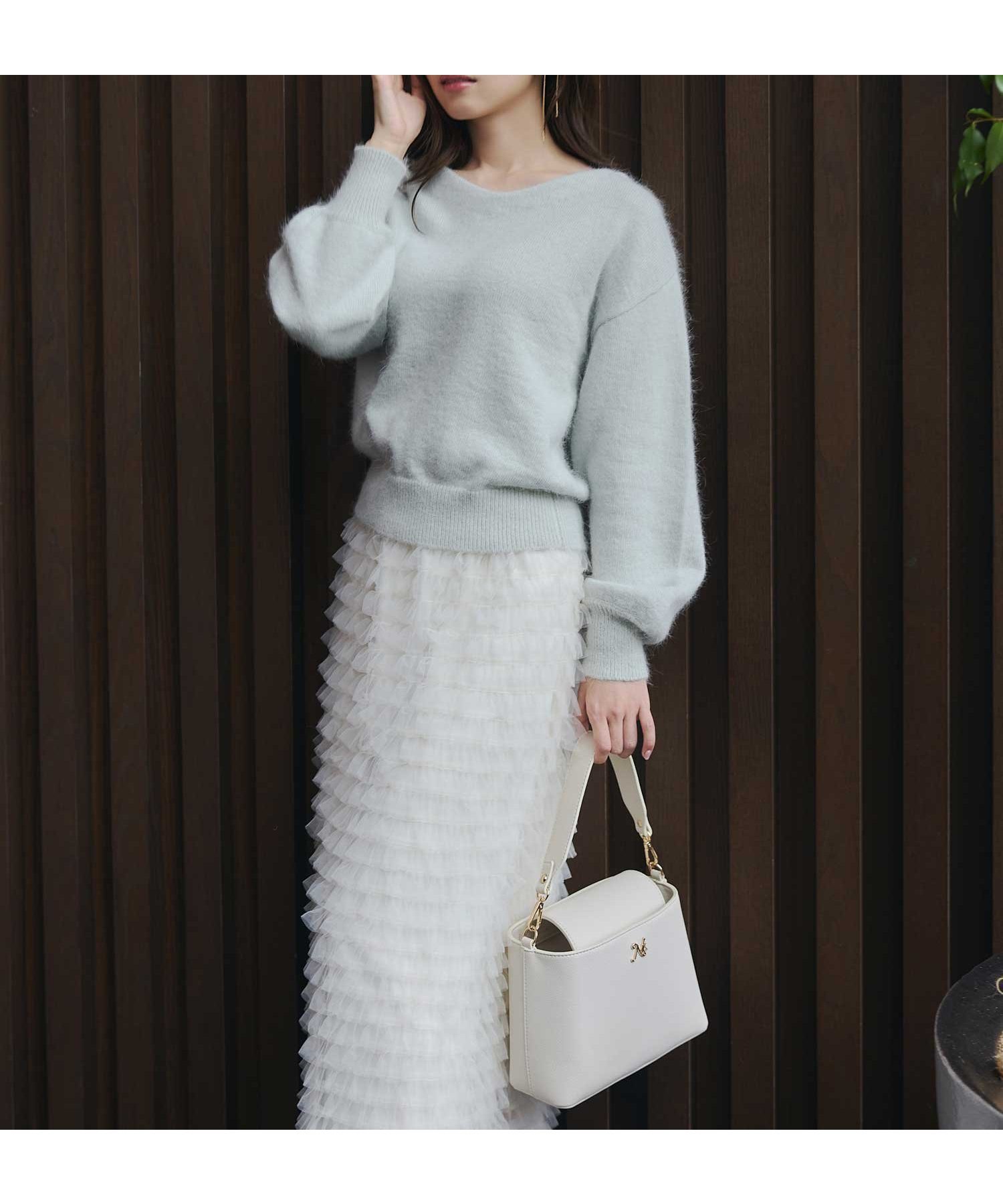 【ノエラ/Noela】のチュールフリルレイヤードスカート 人気、トレンドファッション・服の通販 founy(ファニー) 　ファッション　Fashion　レディースファッション　WOMEN　スカート　Skirt　シンプル　Simple　ポケット　Pocket　 other-1|ID: prp329100004525609 ipo3291000000032008229