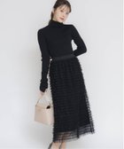 【ノエラ/Noela】のチュールフリルレイヤードスカート 人気、トレンドファッション・服の通販 founy(ファニー) ファッション Fashion レディースファッション WOMEN スカート Skirt シンプル Simple ポケット Pocket thumbnail ブラック|ID: prp329100004525609 ipo3291000000032008231