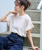 【フリークスストア/FREAK'S STORE】のワッフル フリル 袖トップス【限定展開】 25SS ナチュラル|ID: prp329100004525639 ipo3291000000033214879