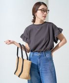 【フリークスストア/FREAK'S STORE】のワッフル フリル 袖トップス【限定展開】 25SS ブラック|ID: prp329100004525639 ipo3291000000033214881