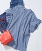 【フリークスストア/FREAK'S STORE】のワッフル フリル 袖トップス【限定展開】 25SS ブルー|ID: prp329100004525639 ipo3291000000033214887