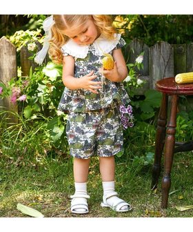 【モイモルン/moimoln / KIDS】の【セットアップ】グリーニトップス パンツ 人気、トレンドファッション・服の通販 founy(ファニー) ファッション Fashion キッズファッション KIDS トップス・カットソー Tops/Tees/Kids ボトムス Bottoms/Kids セットアップ Setup/Kids トップス Tops おすすめ Recommend セットアップ Set Up レース Race |ID:prp329100004525641