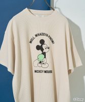 【フリークスストア/FREAK'S STORE】の別注/別注/Mickey Mouse Minnie Mouse/ミッキーマウス ミニーマウス ワッフル プリント 半袖 Tシャツ【限定展開】 25SS 人気、トレンドファッション・服の通販 founy(ファニー) ファッション Fashion レディースファッション WOMEN トップス・カットソー Tops/Tshirt シャツ/ブラウス Shirts/Blouses ロング / Tシャツ T-Shirts 2025年 2025 2025春夏・S/S Ss,Spring/Summer,2025 キャラクター Character ショルダー Shoulder スペシャル Special ドロップ Drop ビッグ Big プリント Print ワッフル Waffle 別注 Special Order 半袖 Short Sleeve 夏 Summer S/S・春夏 Ss・Spring/Summer |ID:prp329100004525646