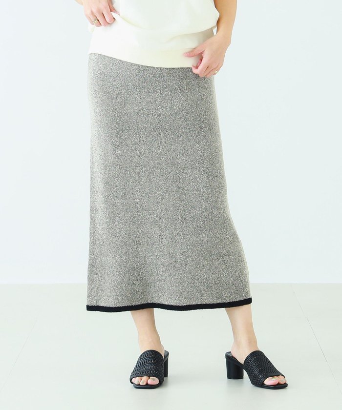 【その他のブランド/Other】のブークレ ニット スカート インテリア・キッズ・メンズ・レディースファッション・服の通販 founy(ファニー) https://founy.com/ ファッション Fashion レディースファッション WOMEN スカート Skirt おすすめ Recommend シンプル Simple ストレート Straight セットアップ Set Up ループ Loop |ID: prp329100004525648 ipo3291000000032008397