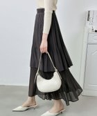 【その他のブランド/Other】のプリーツティアードスカート チャコールグレー|ID: prp329100004525651 ipo3291000000032008413