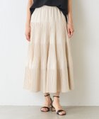 【その他のブランド/Other】のプリーツティアードスカート ホワイト|ID: prp329100004525651 ipo3291000000032711700
