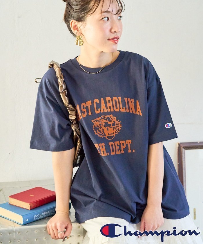 【フリークスストア/FREAK'S STORE】の別注 フロッキープリント 半袖 Tシャツ【限定展開】 25SS インテリア・キッズ・メンズ・レディースファッション・服の通販 founy(ファニー) 　ファッション　Fashion　レディースファッション　Fashion for Women　トップス・カットソー　Cut & Sew Tops　シャツ・ブラウス・オフィスカジュアル　Elegant Blouses & Button-Ups　ロングTシャツ・Tシャツ　Longline T-Shirts & Tees　2025年　2025　2025春夏・S/S　Spring/Summer 2025 SS25　アニマル　Animal Print　スペシャル　Special, Limited Edition　プリント　Print, Printed Pattern　別注　Limited Edition, Custom Order　半袖　Short Sleeve, Half Sleeve　夏　Summer　S/S・春夏　SS, Spring/Summer, Warm Season　ネイビー|ID: prp329100004525655 ipo3291000000032545990