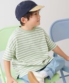 【デビロック/devirock / KIDS】の綿100% お洗濯してもよれにくい ビッグシルエット ボーダー 半袖Tシャツ 25SS 人気、トレンドファッション・服の通販 founy(ファニー) ファッション Fashion キッズファッション KIDS 2025年 2025 2025春夏・S/S Ss,Spring/Summer,2025 ビッグ Big ボーダー Border 半袖 Short Sleeve thumbnail 008-グリーン|ID: prp329100004525659 ipo3291000000032071011