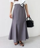 【イング/INGNI】の【WEB限定】バックレースアップマーメイドスカート チャコールグレー|ID: prp329100004525663 ipo3291000000032368212