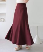 【イング/INGNI】の【WEB限定】バックレースアップマーメイドスカート ボルドー|ID: prp329100004525663 ipo3291000000032368224