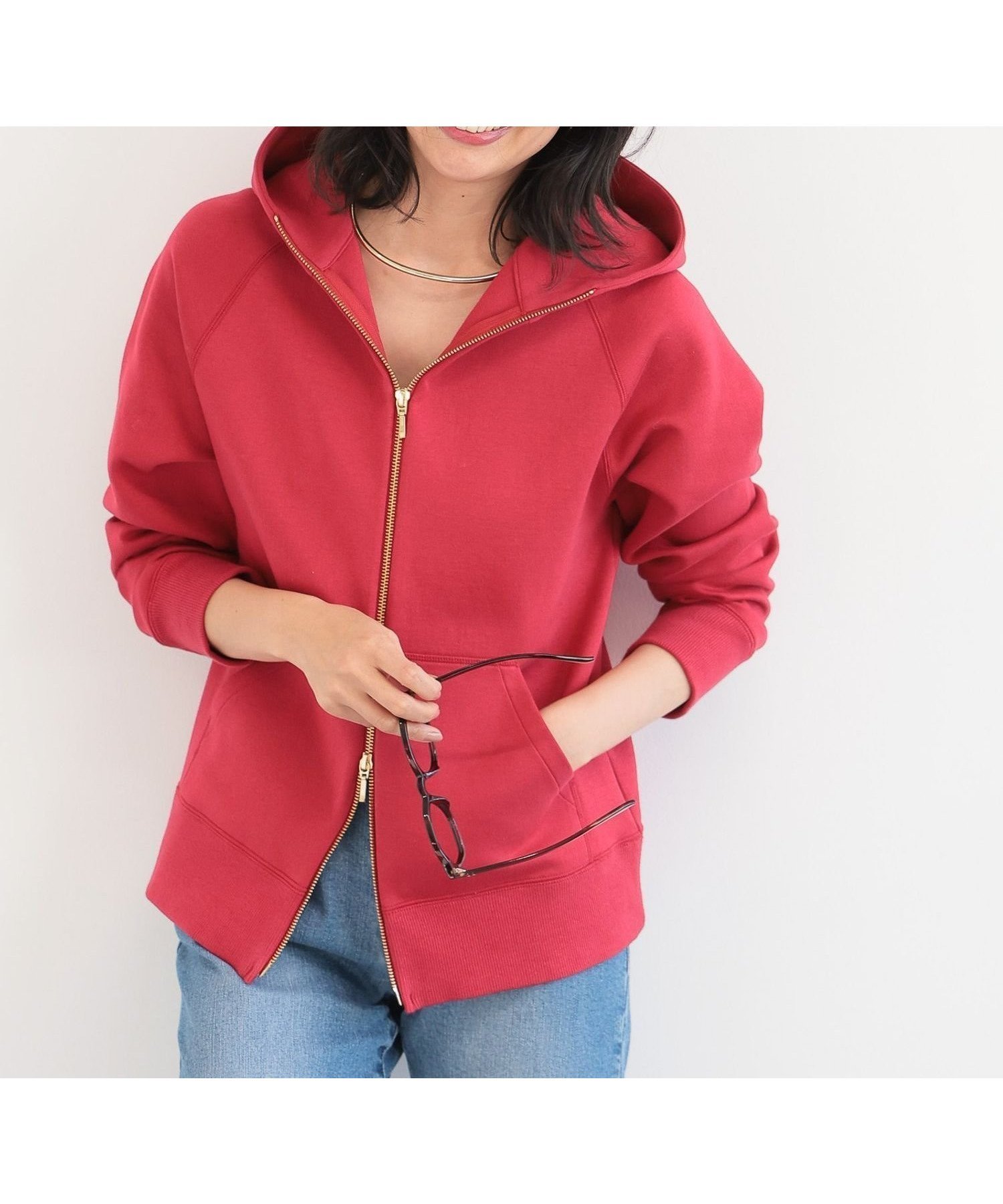 【バンヤードストーム/BARNYARDSTORM】のNEWダブルフェイスパーカー【WEB限定サイズL・カラー】 インテリア・キッズ・メンズ・レディースファッション・服の通販 founy(ファニー)  ファッション Fashion レディースファッション Fashion for Women トップス・カットソー Cut & Sew Tops レディースパーカー・カジュアルフーディー Casual Hoodies & Sweatshirts おすすめ Recommended / Our Picks サテン Satin, Glossy Fabric シンプル Simple, Minimal バランス Balance, Style Balance パーカー Hoodie, Parka フレア Flare, Flared プリーツ Pleats, Pleated ボトム Bottoms, Lower Wear ポケット Pocket, Pocket Detail ワイド Wide, Wide Fit 人気 Popular, Best Seller ルージュ|ID: prp329100004525674 ipo3291000000034042183