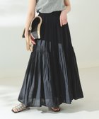 【その他のブランド/Other】のB MING by BEAMS / インド ティアード スカート BLACK|ID: prp329100004525679 ipo3291000000032008552