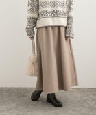 【アーバンリサーチ ドアーズ/URBAN RESEARCH DOORS】のカットギャザースカート 人気、トレンドファッション・服の通販 founy(ファニー) ファッション Fashion レディースファッション WOMEN スカート Skirt 2024年 2024 2024-2025秋冬・A/W Aw/Autumn/Winter/Fw/Fall/2024-2025 冬 Winter ギャザー Gather シンプル Simple ジャージー Jersey スウェット Sweat フレア Flare リラックス Relax A/W・秋冬 Aw・Autumn/Winter・Fw・Fall-Winter thumbnail L/BEG|ID: prp329100004525713 ipo3291000000032008674
