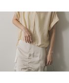 【センスオブプレイス/SENSE OF PLACE by URBAN RESEARCH】のクロップドバルーンブラウス 人気、トレンドファッション・服の通販 founy(ファニー) ファッション Fashion レディースファッション Fashion for Women トップス・カットソー Cut & Sew Tops シャツ・ブラウス・オフィスカジュアル Elegant Blouses & Button-Ups 2025年 2025 2025春夏・S/S Spring/Summer 2025 SS25 クロップド Cropped, Short Length デニム Denim, Jeans Material 夏 Summer S/S・春夏 SS, Spring/Summer, Warm Season thumbnail BEIGE|ID: prp329100004525715 ipo3291000000033241418